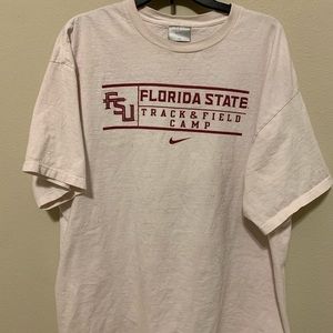 Vintage Nike Made in the USA Florida State University Seminoles Shirt XL
